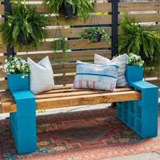 Easy Diy Cinderblock Bench