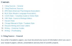 Research Writing And Style Guides A Research Guide For