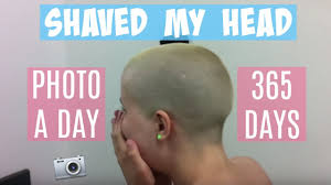 Shaved My Head Hair Growth In 365 Days Timelapse
