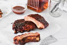 pellet smoked baby back ribs paleo dry