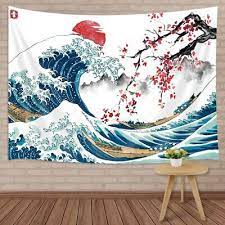 Ocean Art Extra Large Tapestry Wall