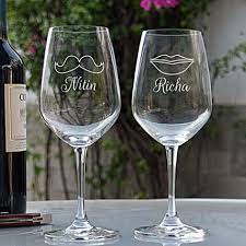 Personalised Wine Glasses Buy Wine