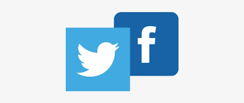 On this page, you can also find other social media icons and logos. Transparent Twitter Facebook Logo Facebook Twitter Logo Png Free Transparent Png Download Pngkey