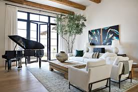 luxury all white living room
