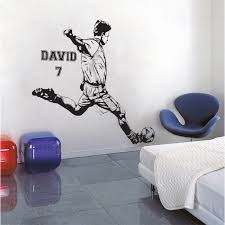 Football Soccer Player Wall Decal