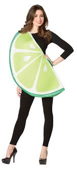 Rasta Imposta Lime Slice Fruit Costume Adult One Size