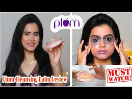 plum cleansing balm honest review in 3