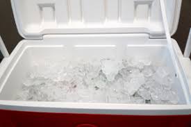 ng a cooler when using dry ice