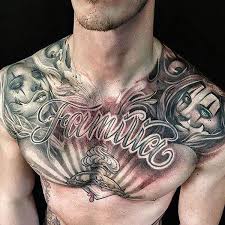 Chest tattoo meaning and symbolism. 32 Awesome Chest Tattoos For Men In 2021 The Trend Spotter