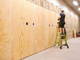 How To Drywall Plywood Walls Fiber