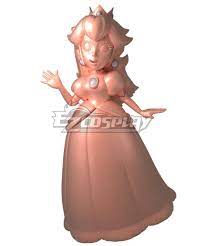 Pink gold peach costume