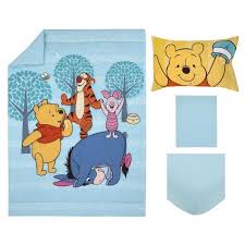the pooh 4 piece toddler bed set