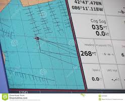 Nautical Chart Stock Photo Image Of Guide Electronic 2939986