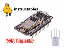 Extend your wireless signal range with these instructables. Powerful Wi Fi Repeater Node Mcu 7 Steps With Pictures Instructables