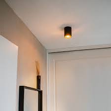 Ceiling Spotlight Black With Gold