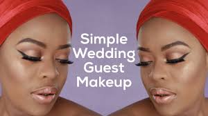 simple wedding guest makeup tutorial