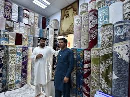 afghan carpet seller
