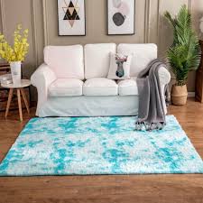 angmile luxury runner rug bedroom furry
