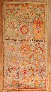 antique turkish oushak rug no j2630