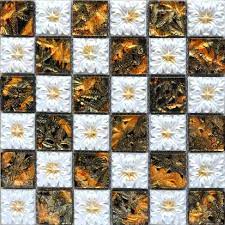 Tst Glass Crystal Tiles Golden And