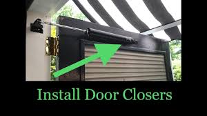 Steps for installation or replacement step 1: Storm Door Closer Installation Quick Guide To Installing And Adjusting Storm Screen Door Closers Youtube