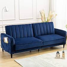 Anj Convertible Sofa Bed Modern Tufted