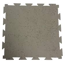 dark gray interlocking rubber mat
