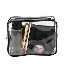 clear makeup bags waterproof pvc