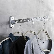 cute wooden wall mounted clothes hanger