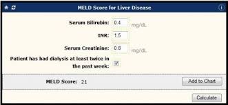 Galen Ecalcs Calculator Meld Score For Liver Disease