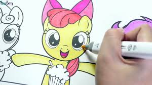 Monster high coloring pages gigi grant. My Little Pony Coloring Book Mlp Coloring Pages For Kids Cutie Mark Crusaders Video Dailymotion