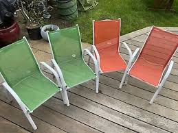 4 children s garden chairs from b q