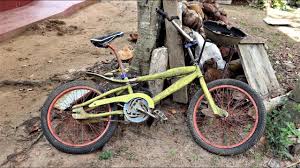 old bmx bicycle full restoration you