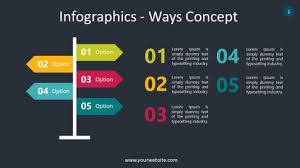 template powerpoint infographic ฟรี ppt
