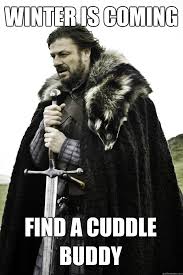 Winter is Coming Find a Cuddle Buddy - Winter is coming - quickmeme via Relatably.com