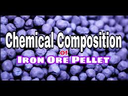 chemical composition of iron ore pellet