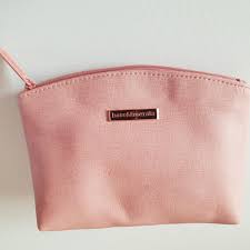 peachy pink makeup bag wash bag travel