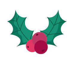 merry christmas holly berry decoration celebration icon design 3746727  Vector Art at Vecteezy