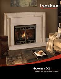 Novus Nxt Direct Vent Gas Fireplaces