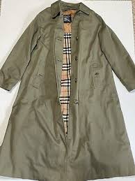Vintage Burberry Removable Wool Lining