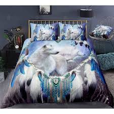 Native American Feather Bedding Set
