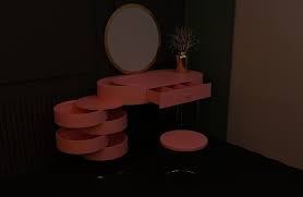Cute Table Design 3d Model Cgtrader