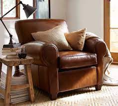 Manhattan Leather Armchair With