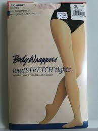 Adult Pink Footed Body Wrappers Dance Tights A30 Size Lge