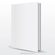 Blank Empty 3d Book Cover Free Vector Template
