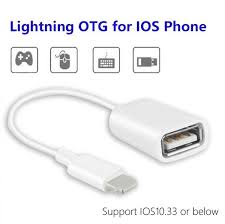 Lightning To Usb Adapter Usb Female Otg Cable Adapter Cable Connector For Iphone5 6 7 Ipad Tablet Camera Less Than Ios 10 33 Wish