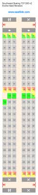 Southwest Boeing 737 300 V2 Evolve Seating Chart Updated