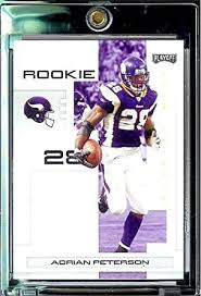 Adrian peterson's individual goal this year is to rush for 2,500 yards. Amazon Com 2007 Playoff Nfl Playoffs Football 101 Adrian Peterson Minnesota Vikings Rc Rookie Card Premium Trading Card Collectibles Fine Art