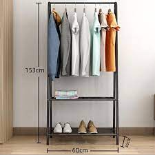 Discover garment racks on amazon.com at a great price. Coat Rack Floor Standing Clothes Hanging Storage Shelf Hanger Racks Metal Iron Bedroom Furniture Buy From 62 On Joom E Commerce Platform