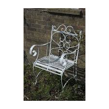Single Antique French Style Garden Chair